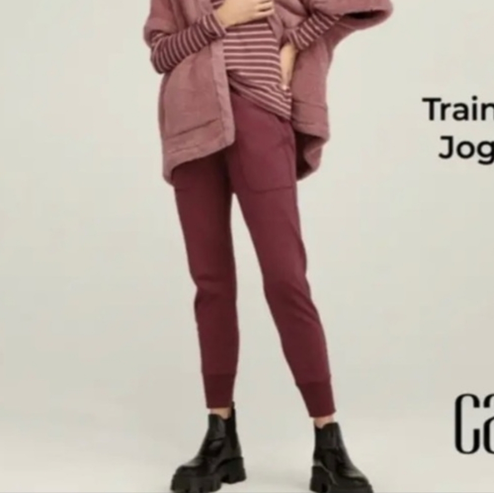 CAbi Women's Burgundy Joggers